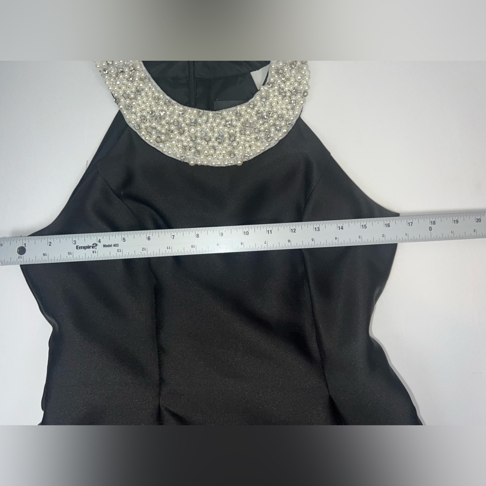 Adrianna‎ Papell Mikado Halter Dress size 2 - Picture 7 of 14
